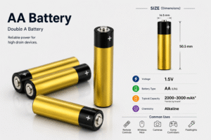 Understanding AA Battery: AA Battery Size, Voltage, capacity, power and performance